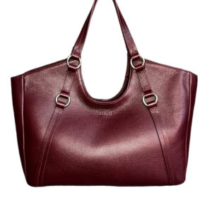 BOLSA COURO VINHO SCHUTZ
