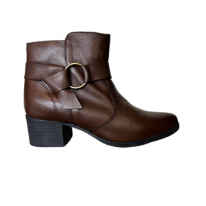 BOTA COURO MARROM ARMAZÉMK