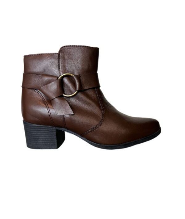 BOTA COURO MARROM ARMAZÉMK