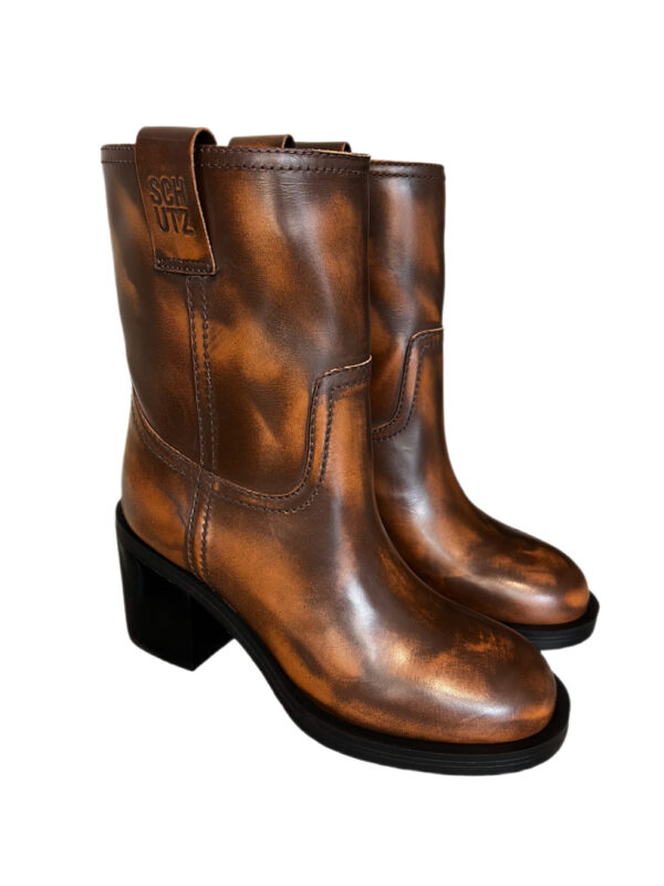 BOTA SCHUTZ COURO MARROM - Imagem 2