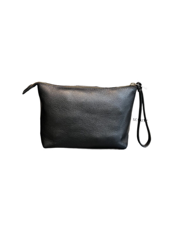 NECESSAIRE COURO PRETA SCHUTZ - Imagem 2