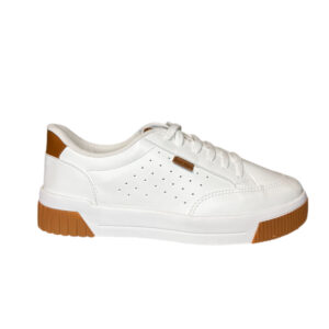 TÊNIS ANACAPRI BRANCO/CANELA