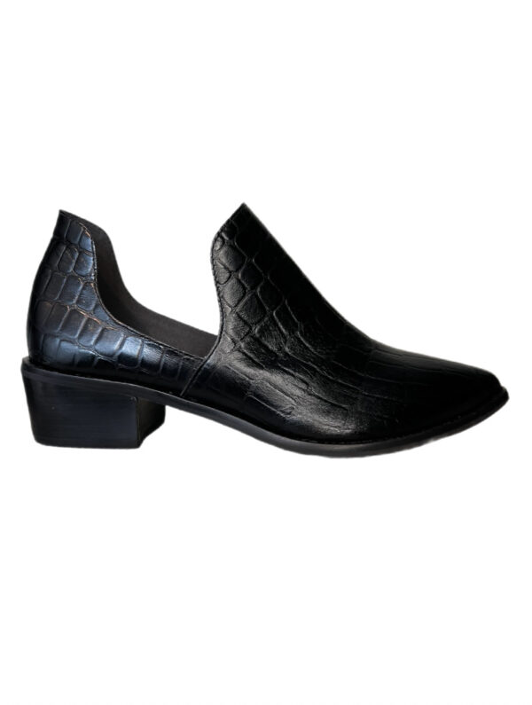 SAPATO TABITA COURO PRETO