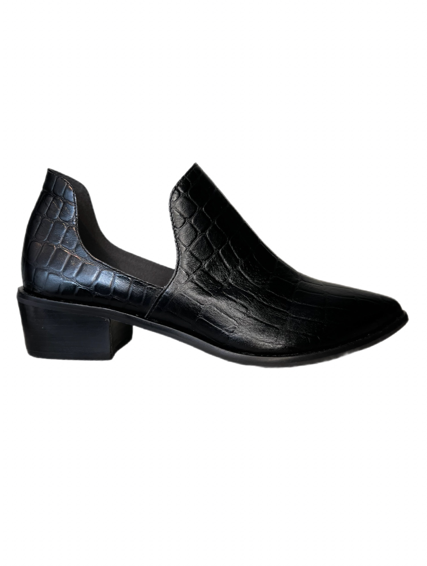 SAPATO TABITA COURO PRETO