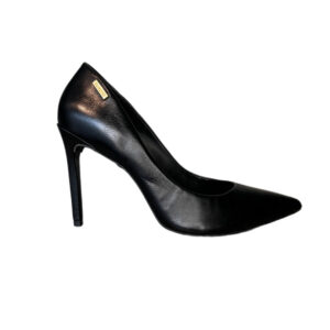 SCARPIN COURO PRETO DUMOND