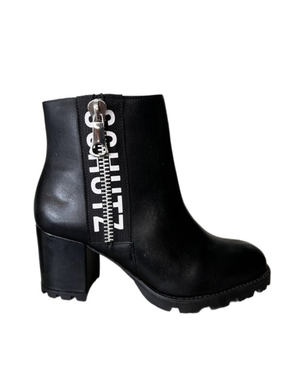 BOTA SCHUTZ COURO PRETA
