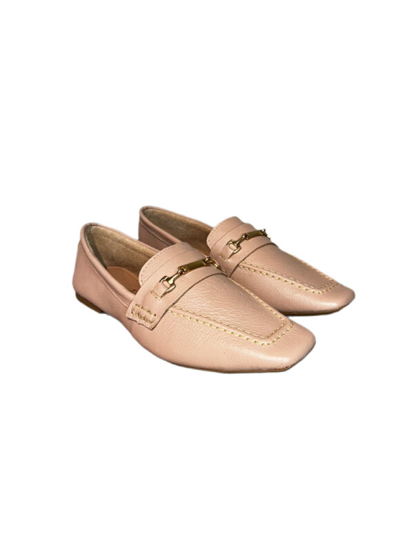 MOCASSIM COURO NUDE ARMAZÉMK - Imagem 2