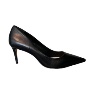 SCARPIN SCHUTZ COURO PRETO