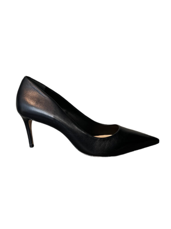 SCARPIN SCHUTZ COURO PRETO
