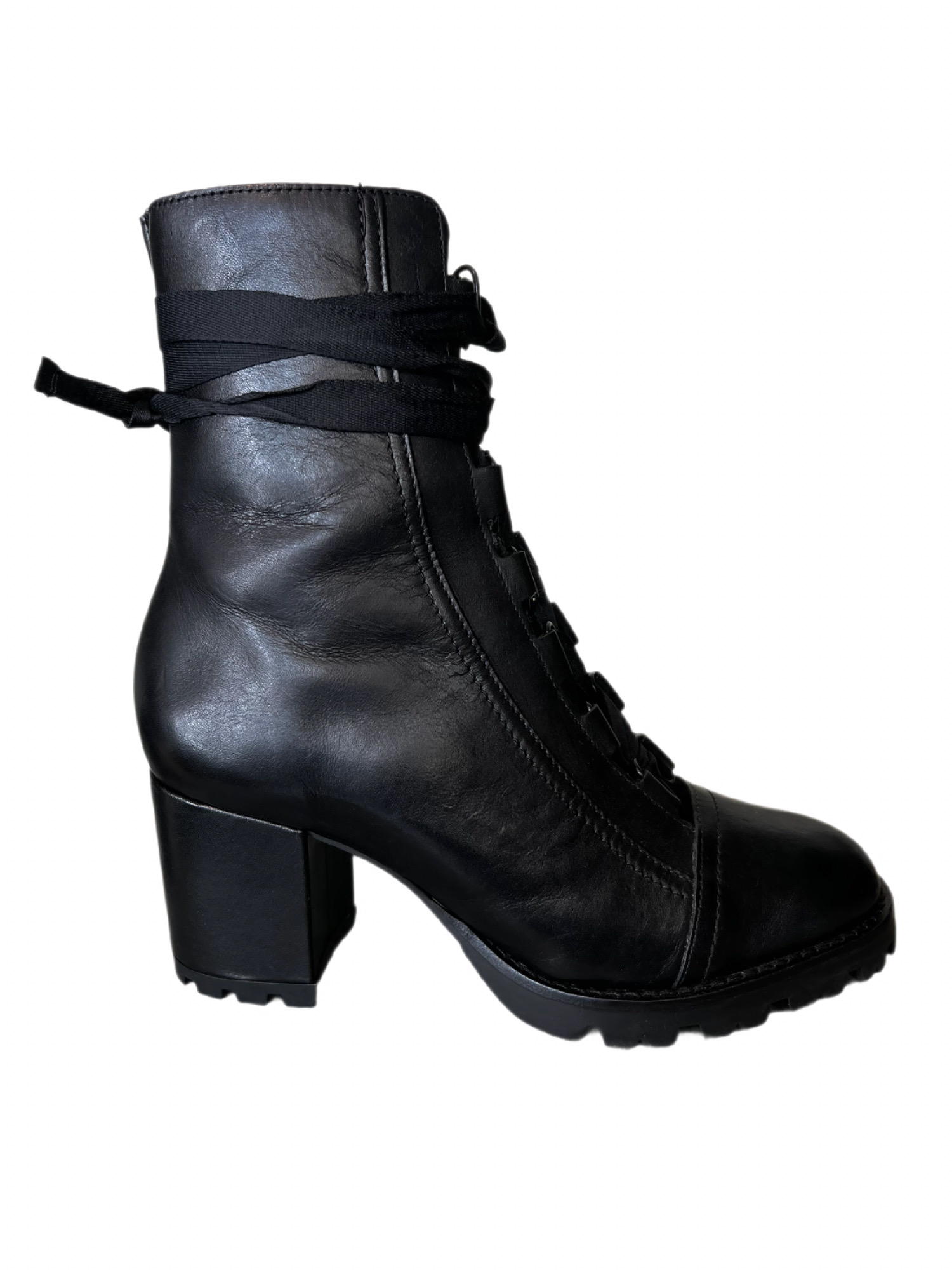 COTURNO SCHUTZ COURO PRETO