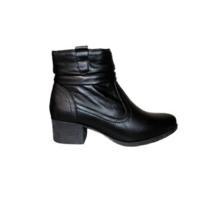 BOTA COURO PRETO ARMAZÉM K