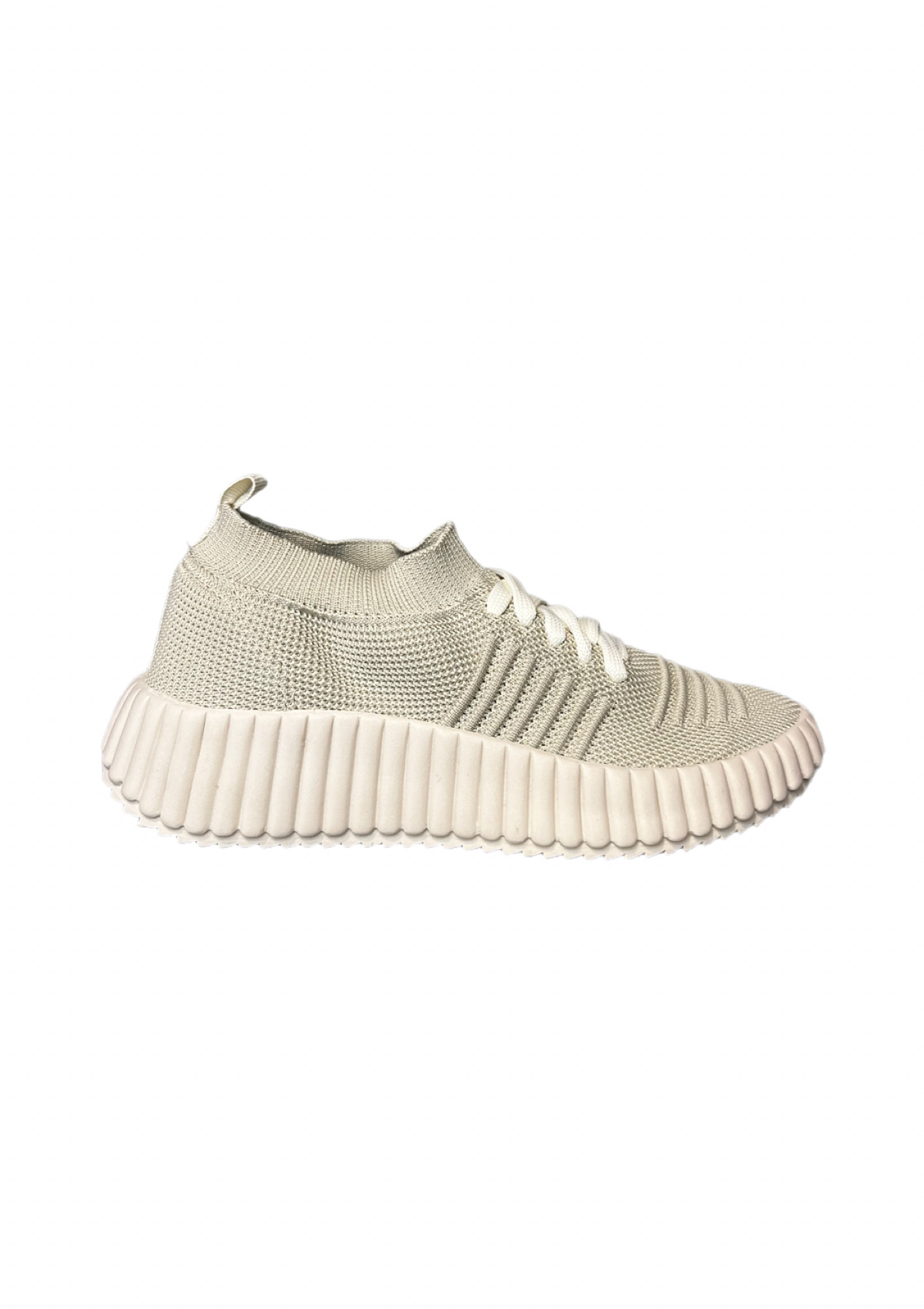 TENIS KNIT BAUNILHA  ARMAZEM K