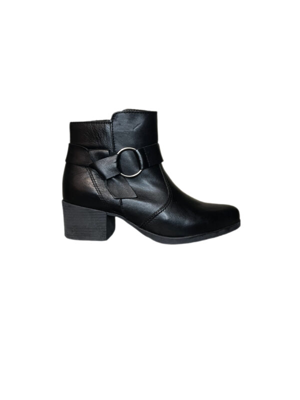 BOTA COURO PRETO ARMAZÉM K