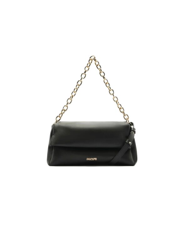 BOLSA BAGUETE PRETA ANACAPRI