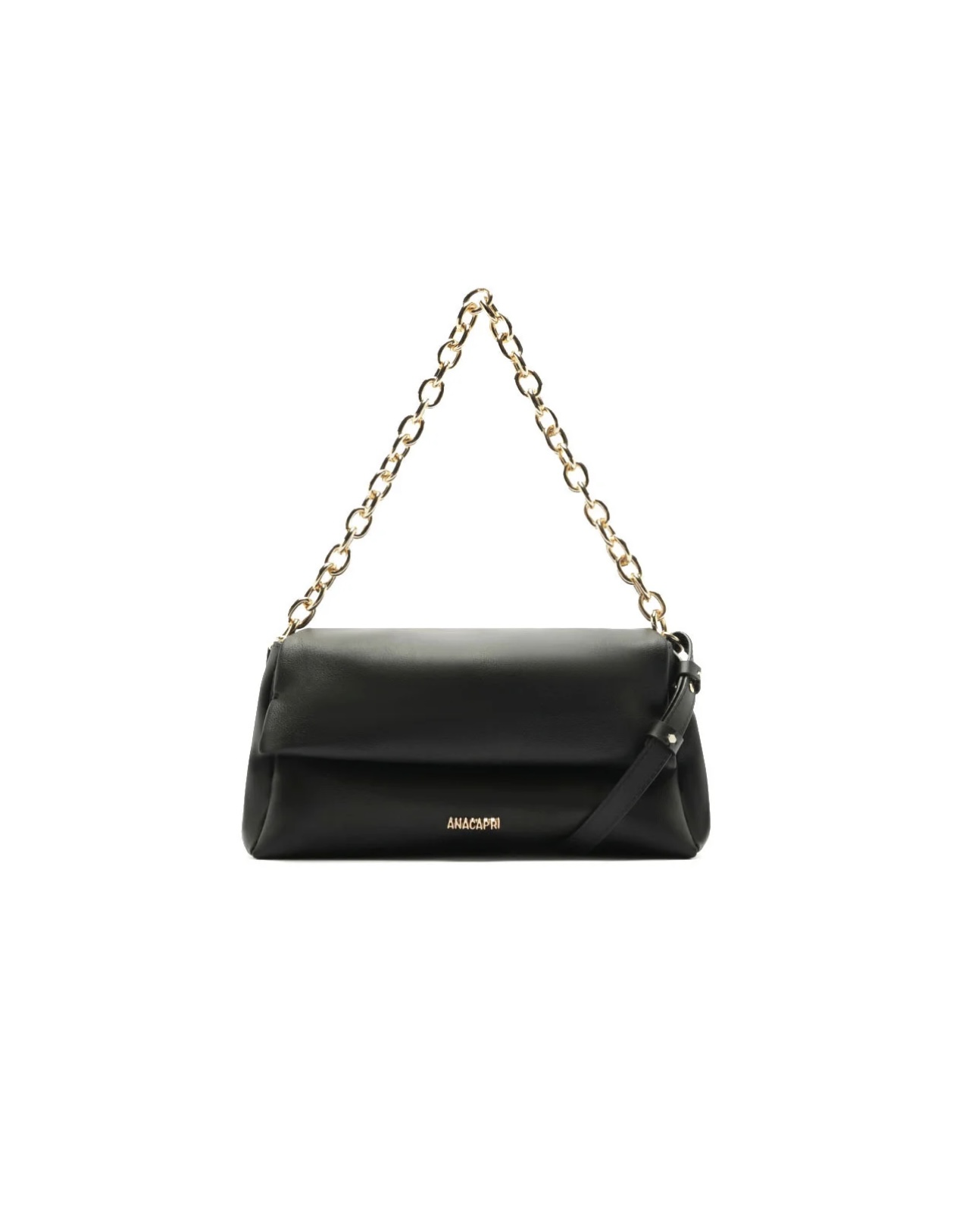 BOLSA BAGUETE PRETA ANACAPRI