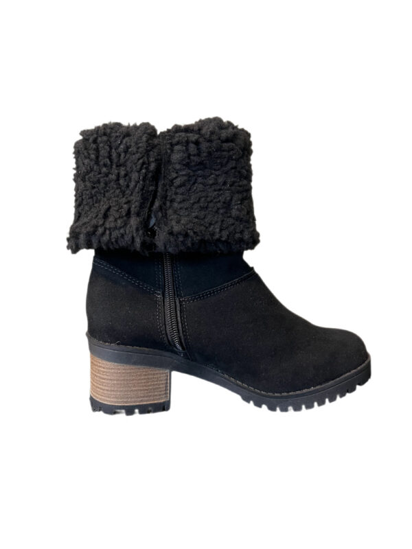 BOTA SUEDE/LÃ PRETA ARMAZÉM K - Imagem 2